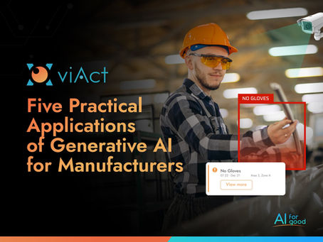 Five Practical Applications of Generative AI for Manufacturers