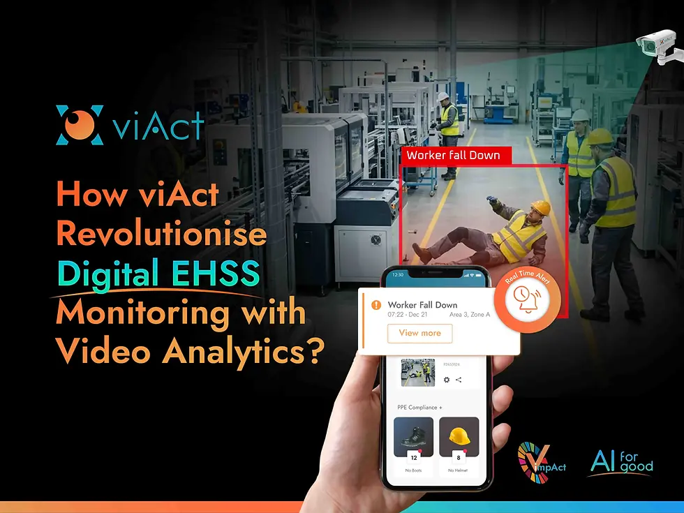 How viAct Revolutionise Digital EHSS Monitoring with Video Analytics?