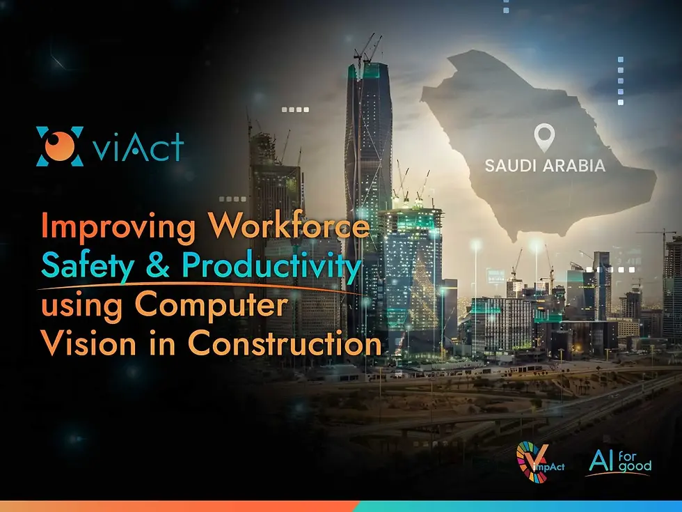 Improving Workforce Safety & Productivity using Computer Vision in Construction