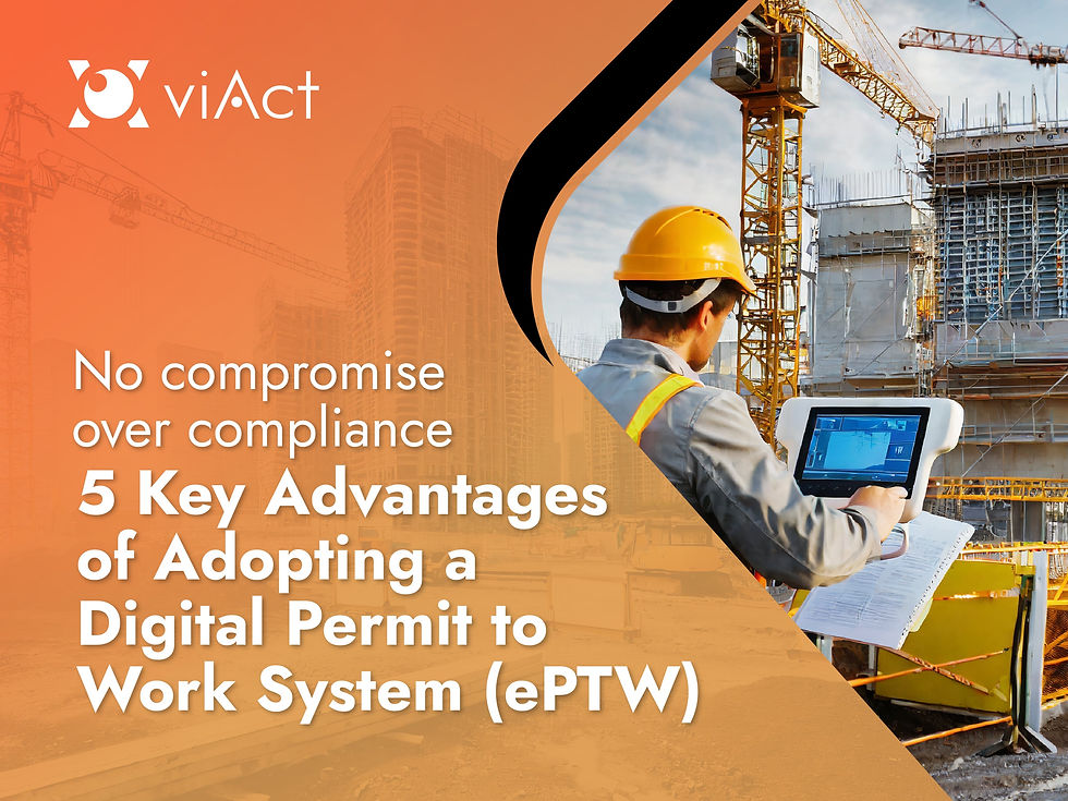 No compromise over compliance: 5 Key Advantages of Adopting a Digital Permit to Work System (ePTW)