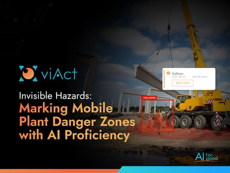 Invisible Hazards: Marking Mobile Plant Danger Zones with AI Proficiency