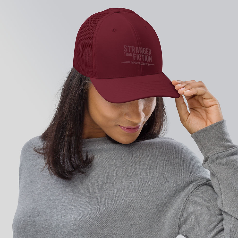 Thumbnail: STF Embroidered Trucker Cap