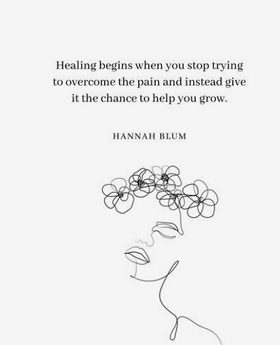 LINE DRAWING WOMAN HANNAH BLUM QOUTE