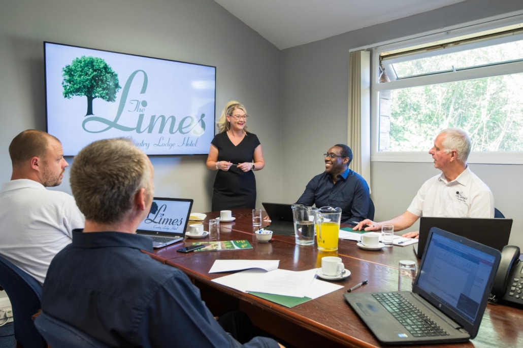 Business meeting at The Limes