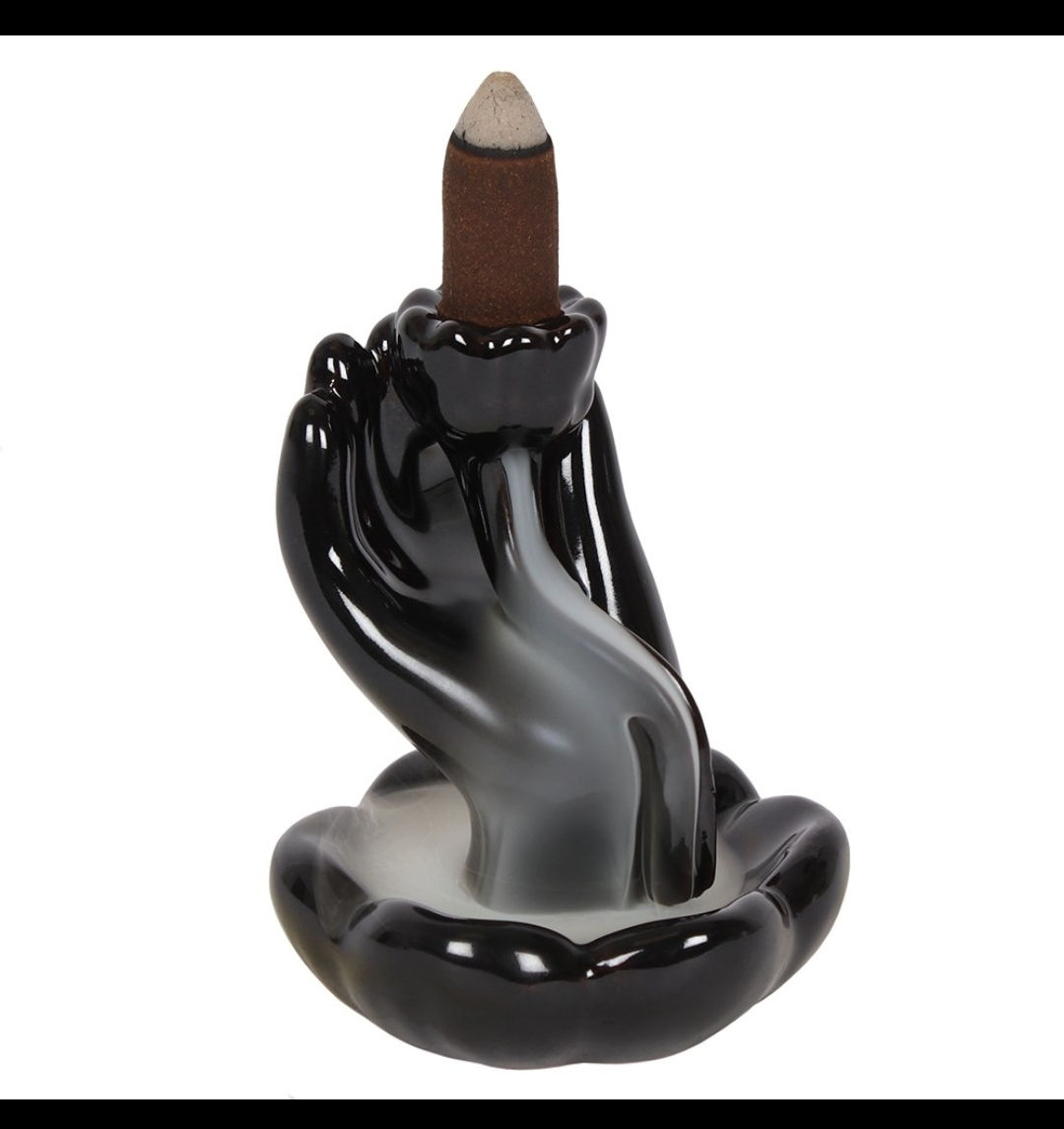 Hand & Lotus Backflow Burner