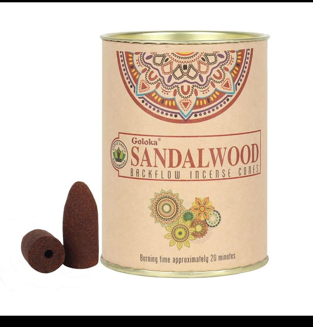 Sandalwood Backflow Cones