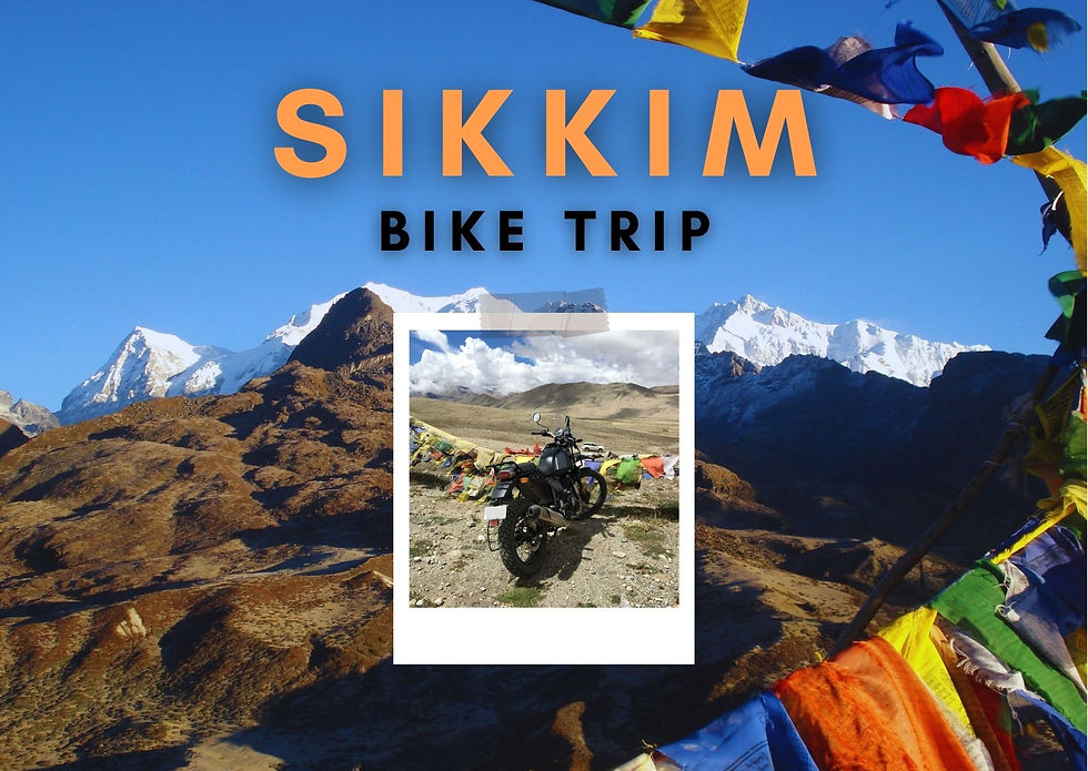 Sikkim Bike Trip