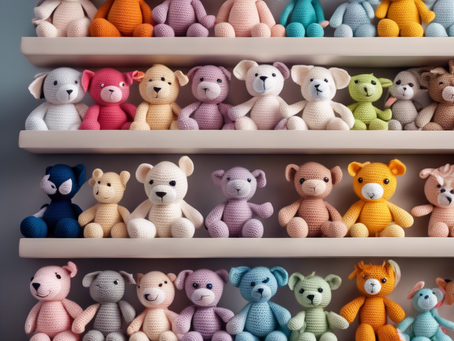 Browse Crocheted Stuffed Animals: Handmade Creations