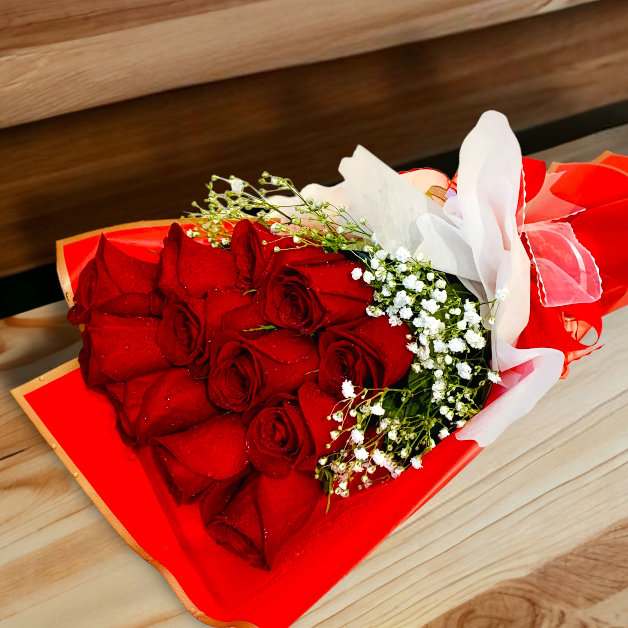 Ramo 12 rosas ecuatorianas