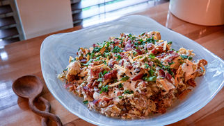 SMASHED BUFFALO POTATO SALAD