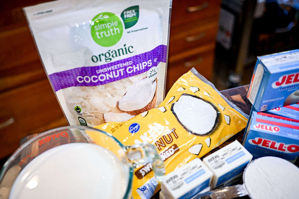 COCONUT CRUNCH CAKE