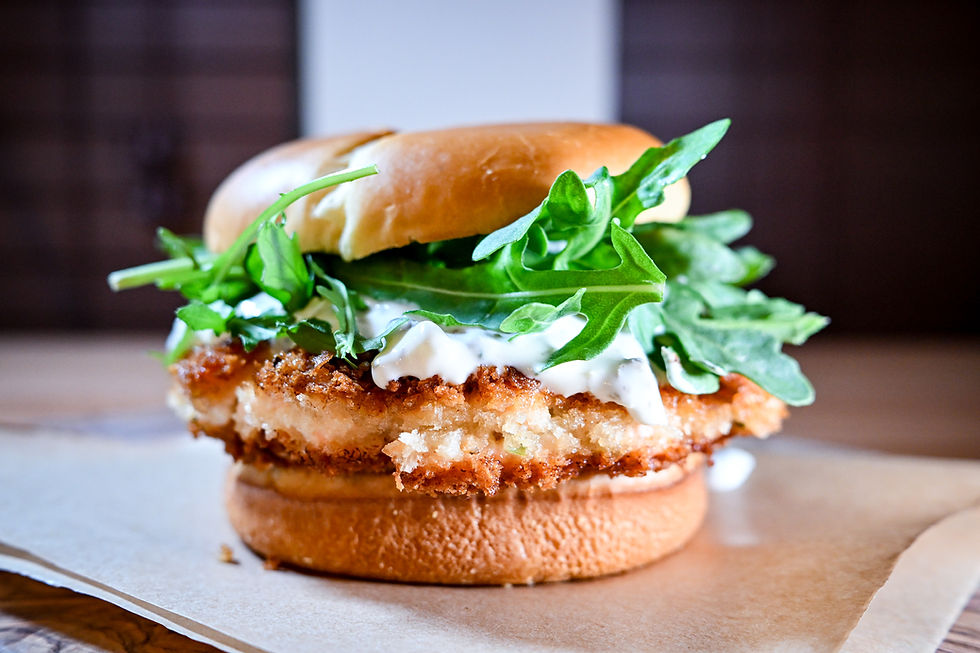THE BEST HOMEMADE SALMON BURGERS
