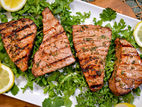MARINATED GRILLED TUNA