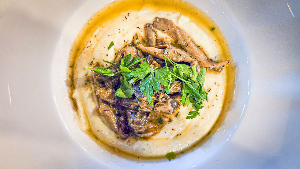 mushroom polenta