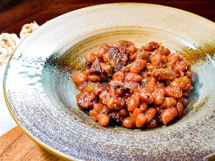 OUR FAMOUS BAKED BEANS