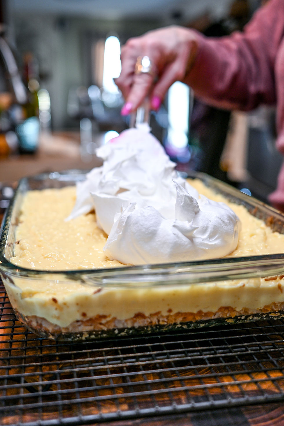 COCONUT CRUNCH CAKE