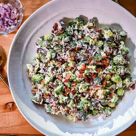 SWEET BROCCOLI SALAD