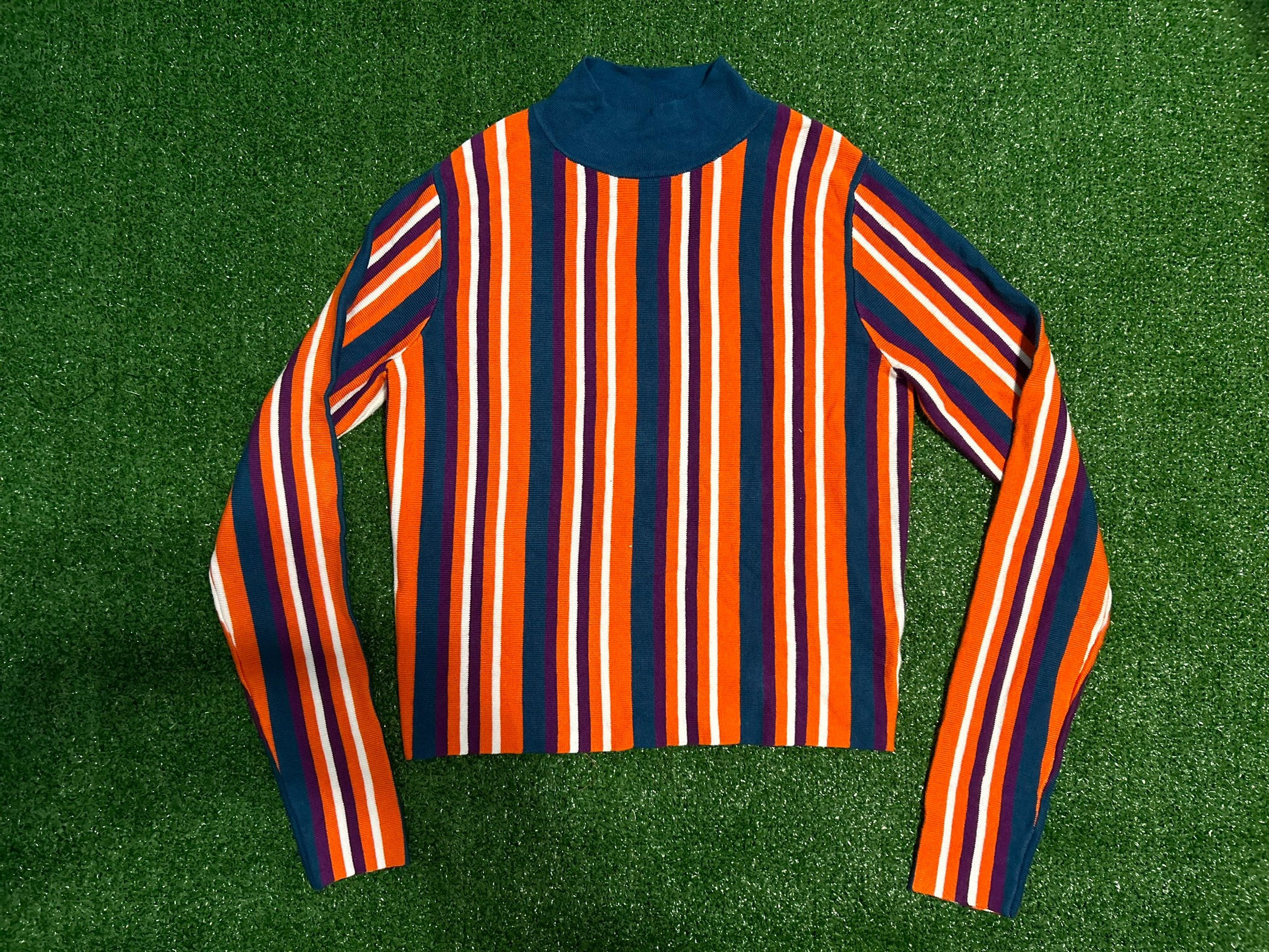 Stripe Long Sleeve Sweater 