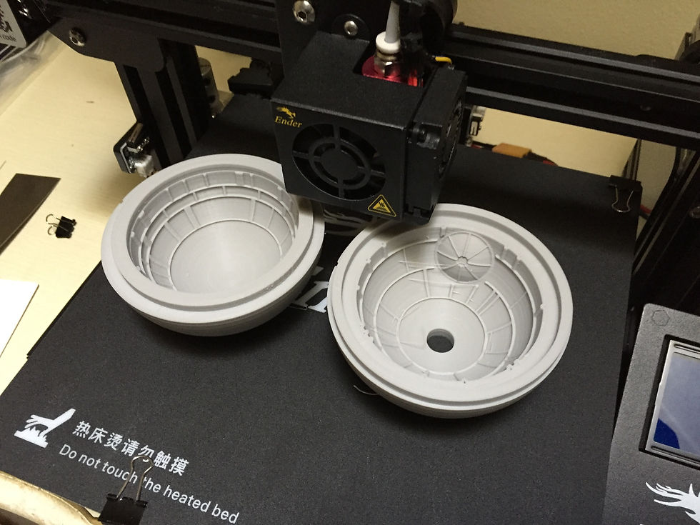 Mold for SUU's Engineering Department Plastics Lab.