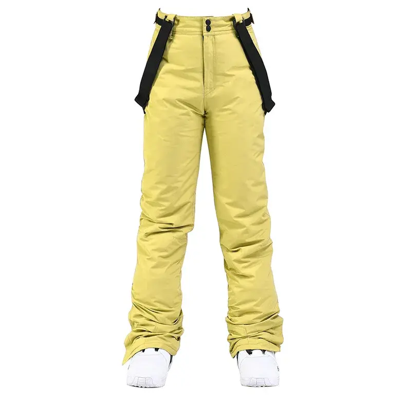 Thumbnail: Women Winter Pant High Quality Men Thick Warm Skiing Pants Windproof Waterproof 