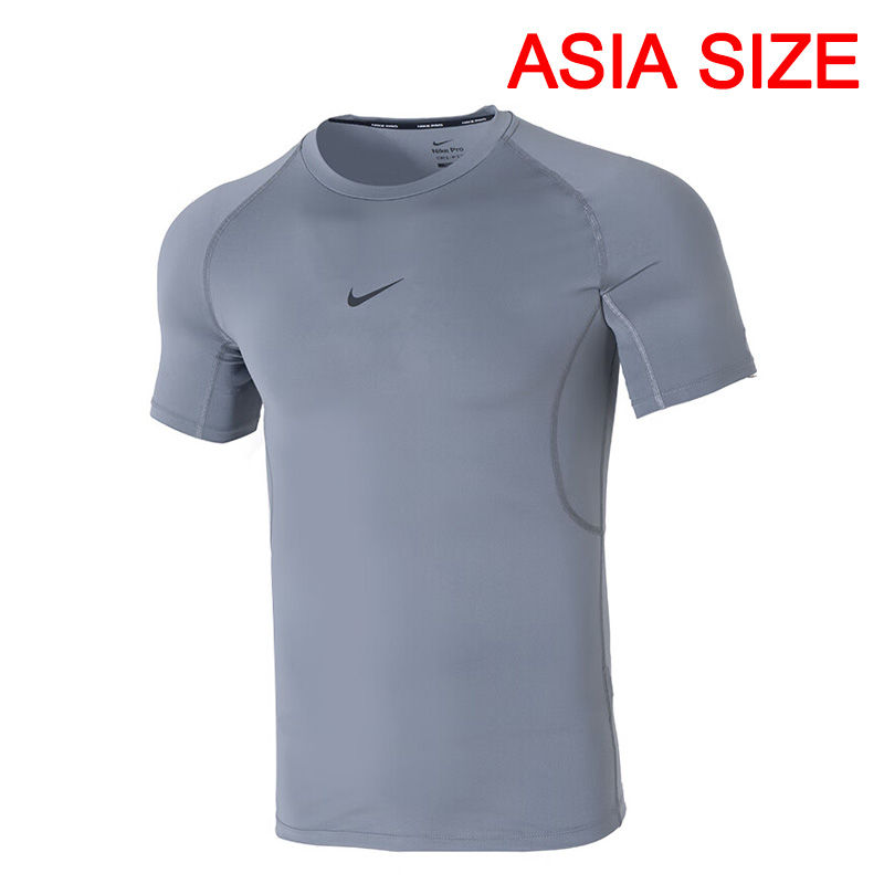 Thumbnail: Original New Arrival NIKE M NP DF TIGHT TOP SS Men's T-shirts short sleeve Sport