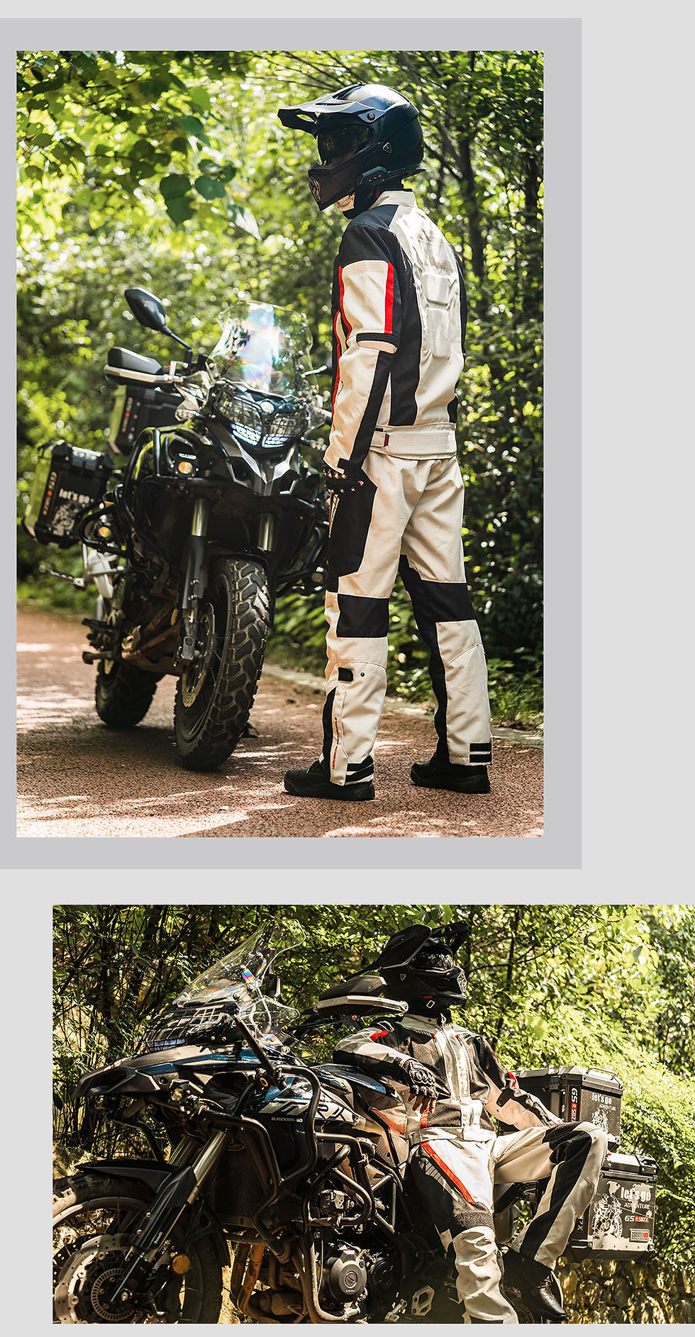 Thumbnail: HEROBIKER Waterproof Motorcycle Jacket Man Racing Jacket Wearable Motorcycle Pan
