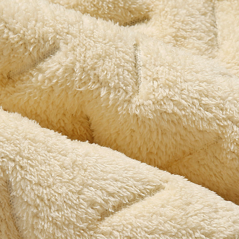 Thumbnail: Winter Sweatwear Men Plush Thick Fleece Sweatpant Lambswool Thermal Trousers Cas
