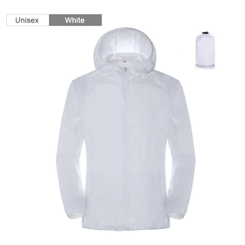 Thumbnail: Camping Rain Jacket Men Women Waterproof Sun Protection Clothing Fishing Hunting