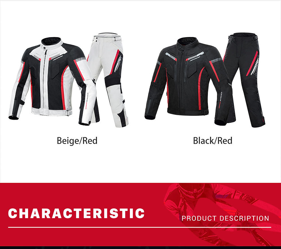 Thumbnail: HEROBIKER Waterproof Motorcycle Jacket Man Racing Jacket Wearable Motorcycle Pan