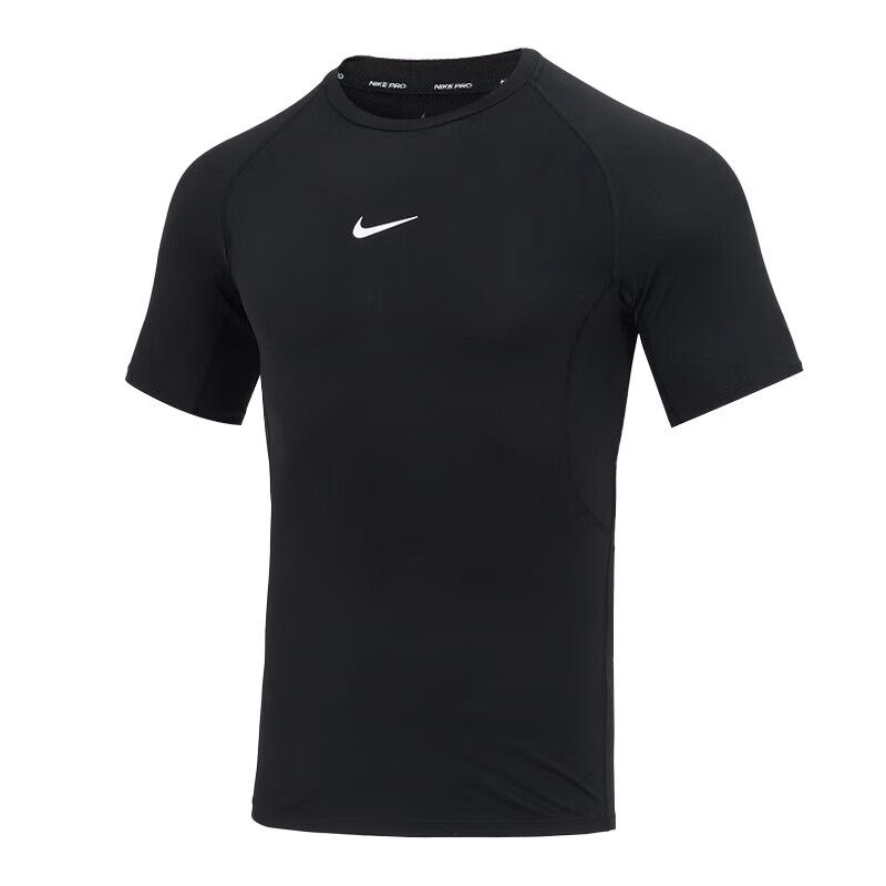 Thumbnail: Original New Arrival NIKE M NP DF TIGHT TOP SS Men's T-shirts short sleeve Sport