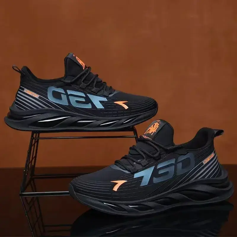 2025 Casual Sneakers for Men Slip on New Fashion Breathable Running Shoes Outdoo