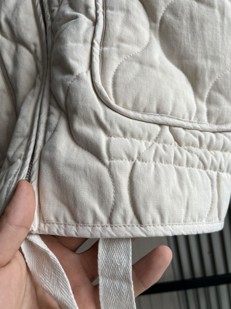 Thumbnail: Women's Polyester Padded Jacket 2026New Arrival Vintage Lenzing Rayon High Colla