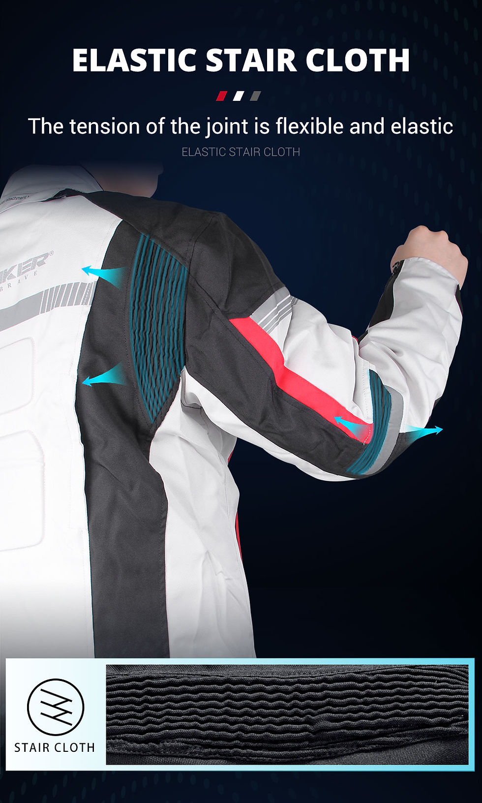 Thumbnail: HEROBIKER Waterproof Motorcycle Jacket Man Racing Jacket Wearable Motorcycle Pan