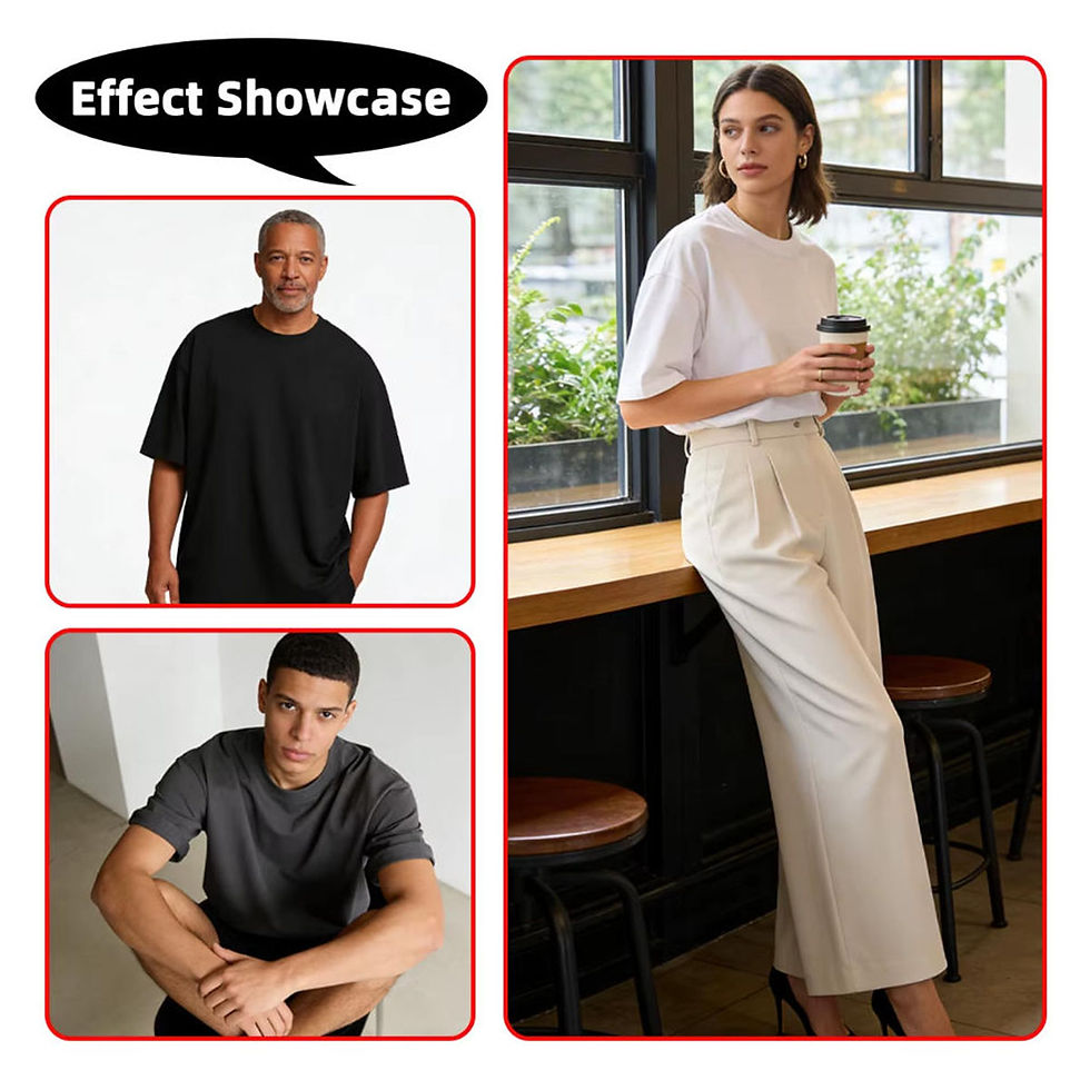 Thumbnail: 100% Pure Cotton T-Shirt With Round Neck Shoulder Design For Both Men Women Summ