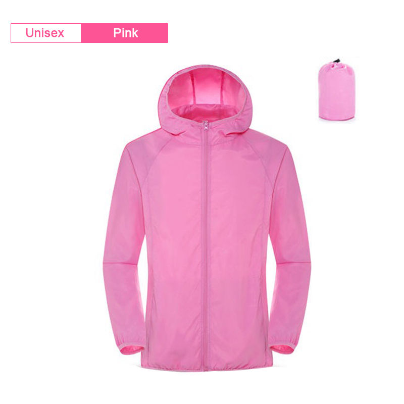Thumbnail: Camping Rain Jacket Men Women Waterproof Sun Protection Clothing Fishing Hunting
