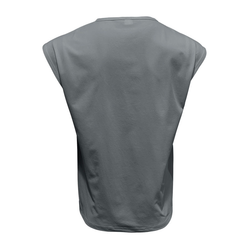 Thumbnail: Independent station 24 cross-border men's summer new sleeveless t-shirt youth ca