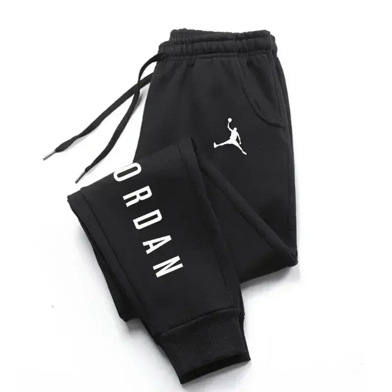 Thumbnail: New style printed sport pants suitable for both men and women, luxurious long-di