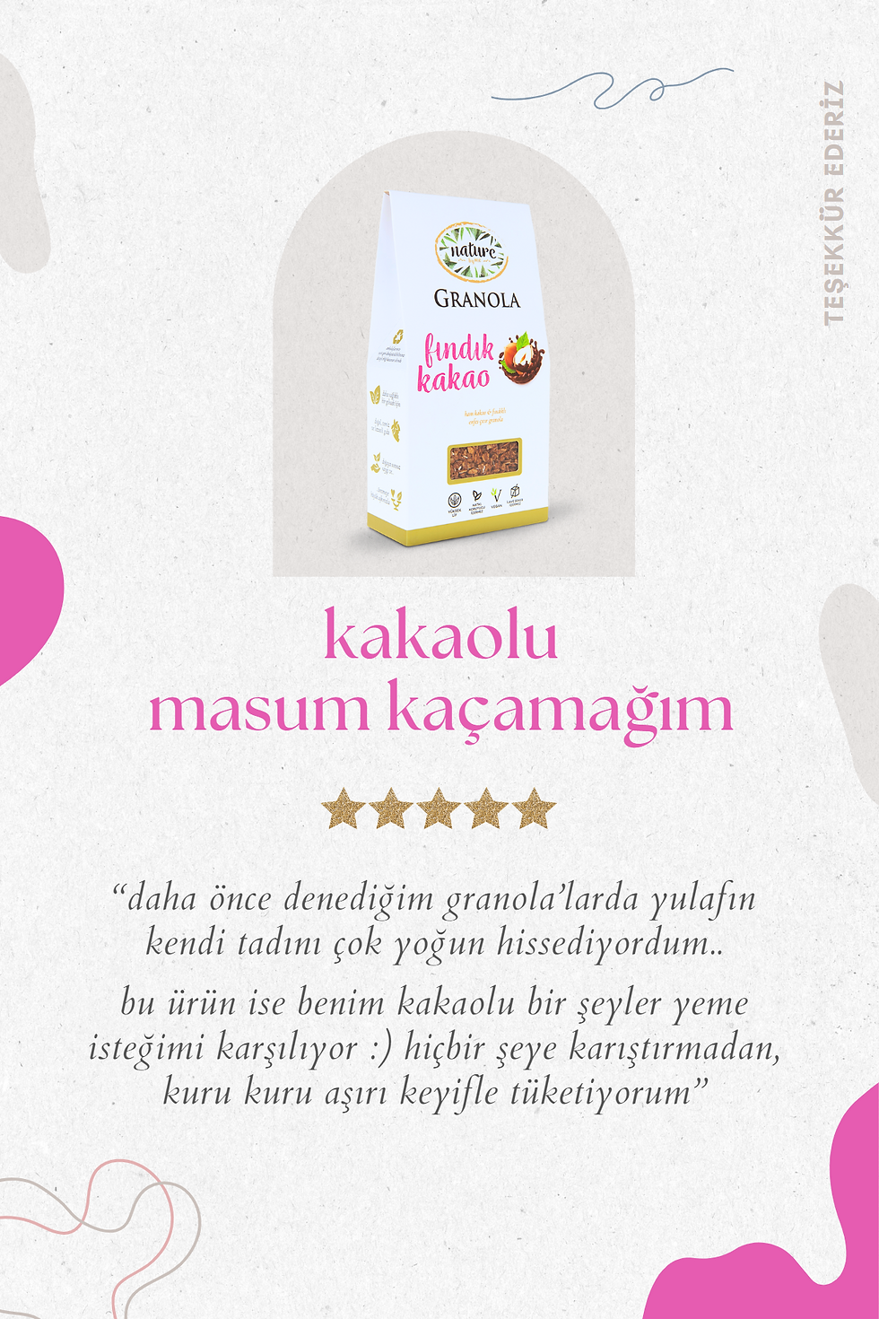 Küçük resim: Fındık & Kakao Granola