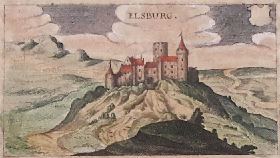 Elfsborgs slott, Älvsborg, Johann L Gottfried, 1632