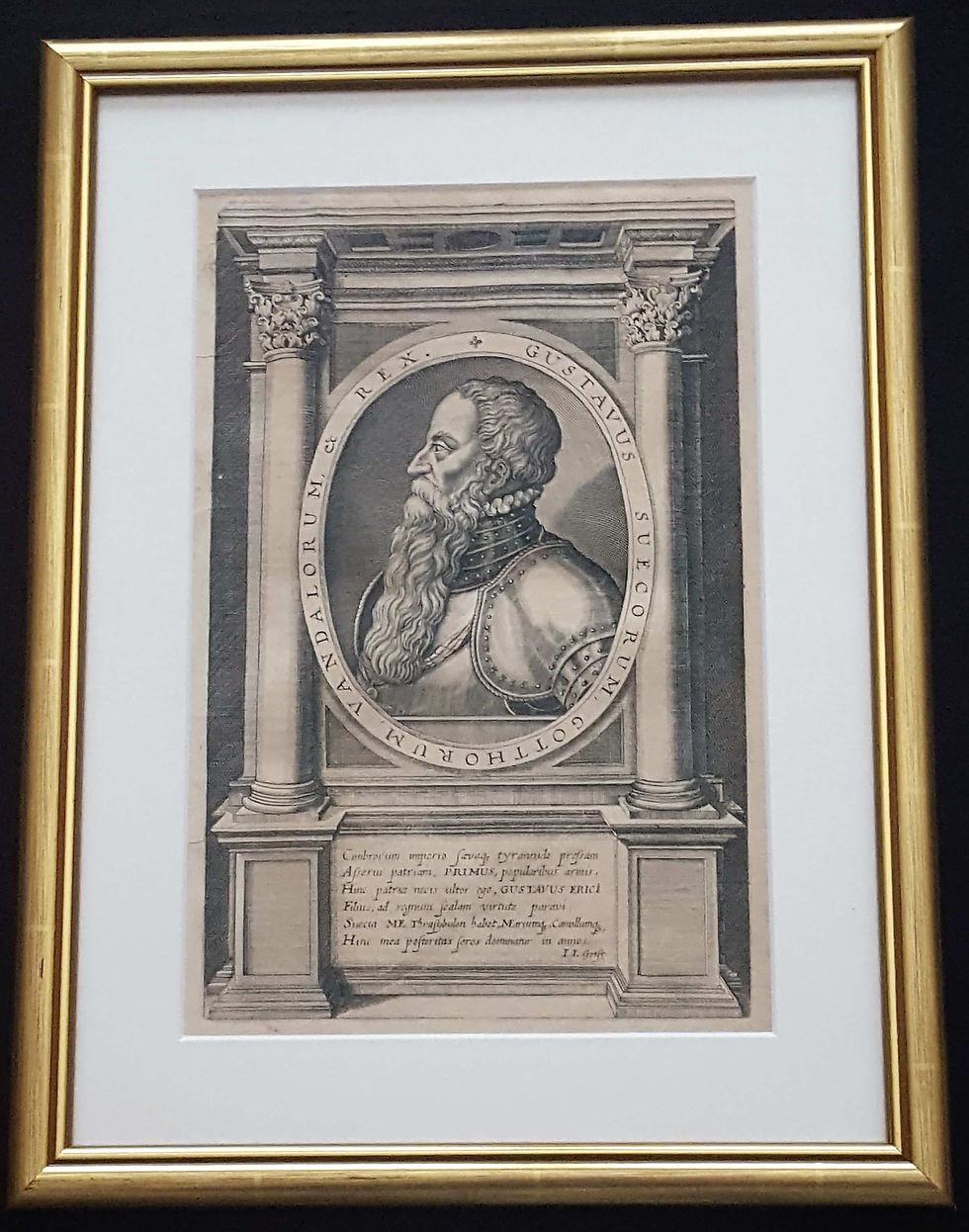 Gustav Wasa, Johann Ludwig Gottfried, 1632