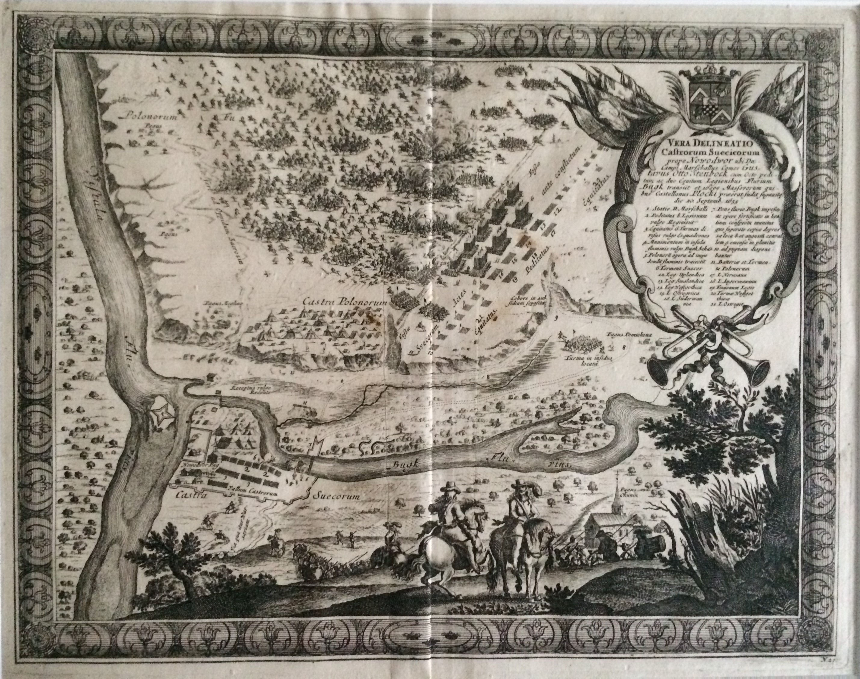 Slaget vid Nowy Dwór 1655, Erik Dahlberg, Karl X