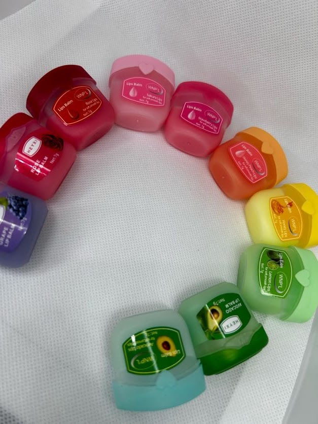 mini scented lip balms