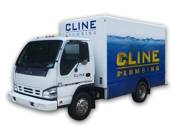 Cline Plumbing, LLC box truck