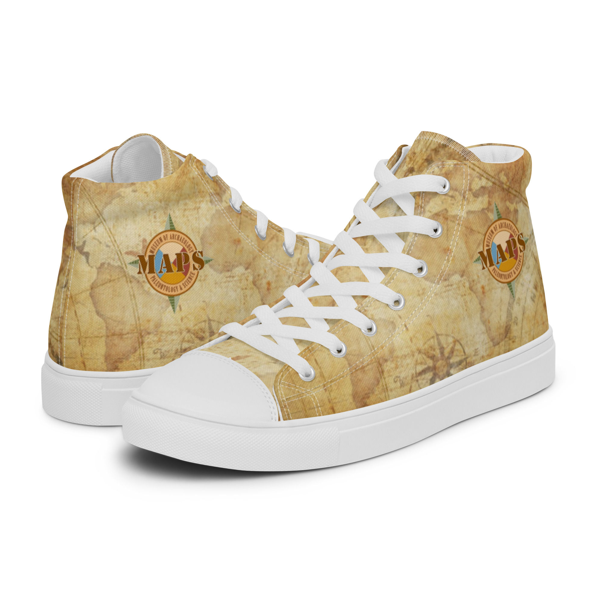 Women’s high top canvas shoes