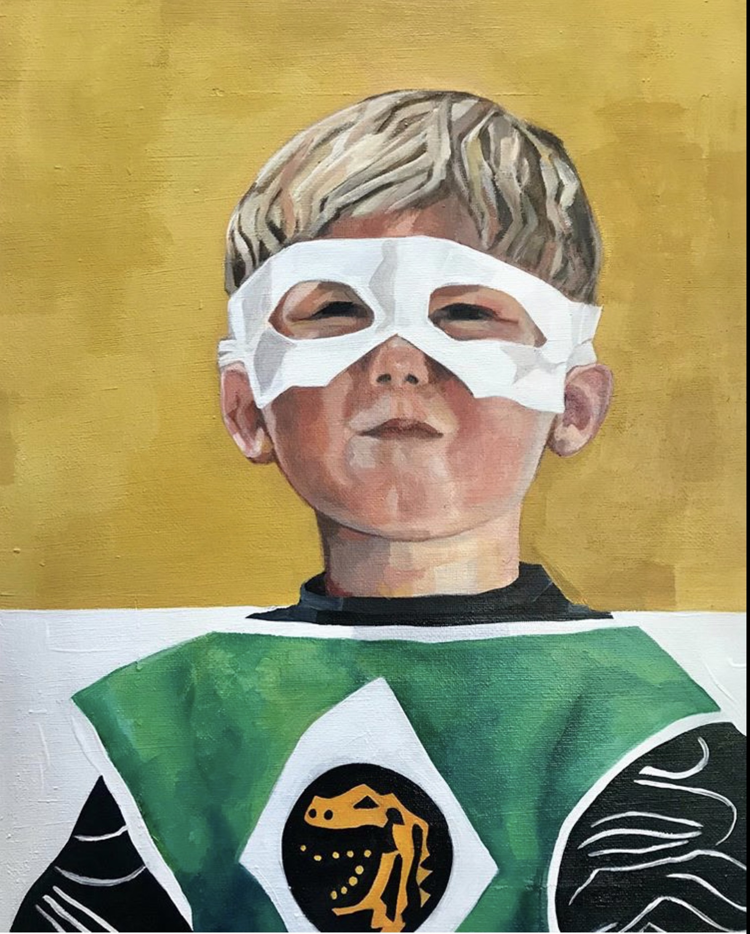 ‘Sam’ oil on cotton canvas