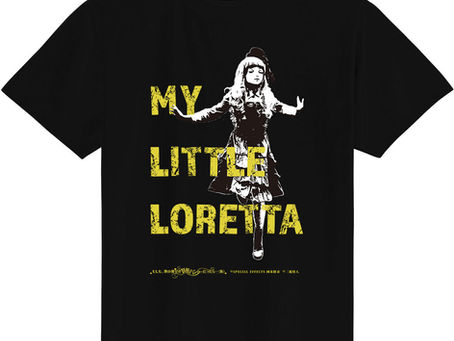 ロレッタのT-シャツ販売になります。