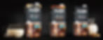 Three cartons of Violife dairy-free creamers, various flavors, are set against a dark background with a glass jug of milk and a flower.