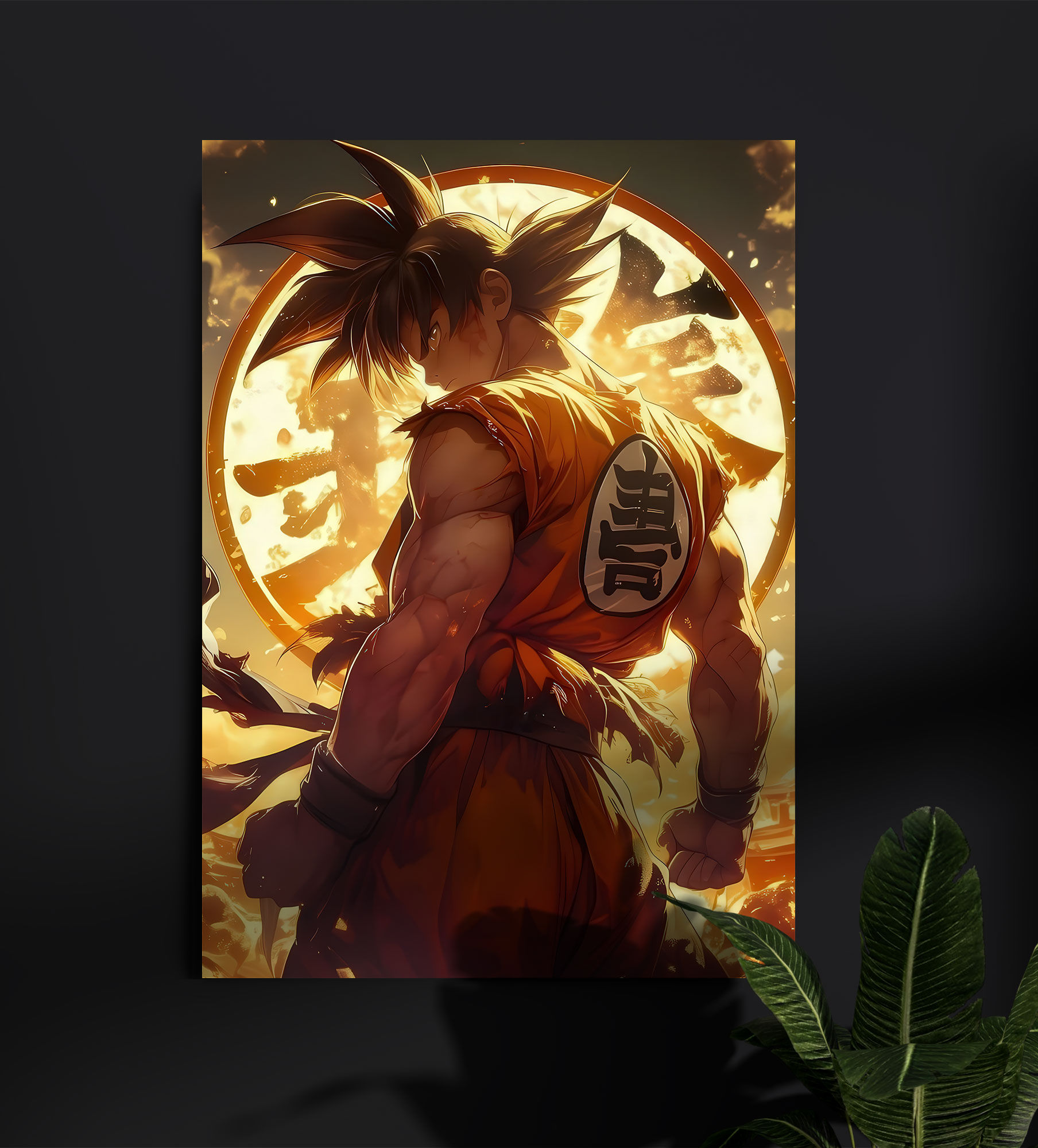 Goku Dragon Ball Z Anime Wall Poster