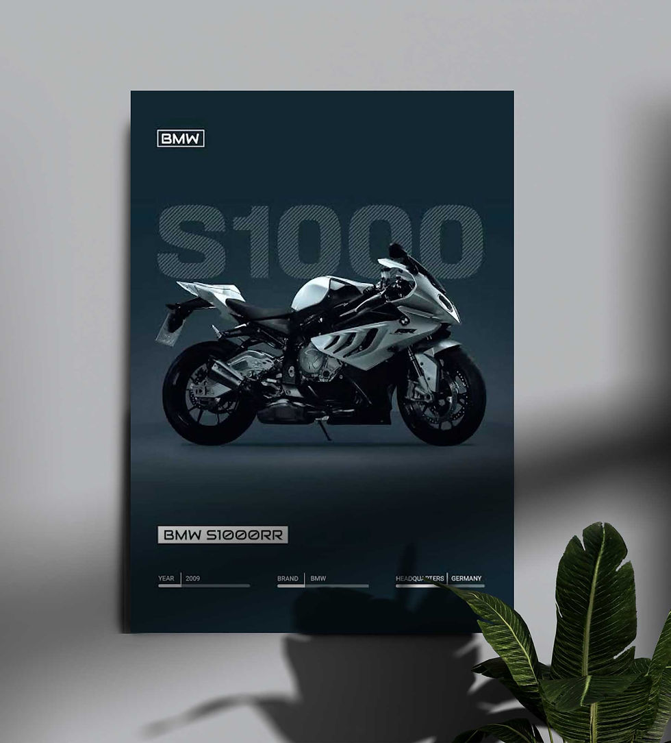 C_051 || Bike Wall Poster ||