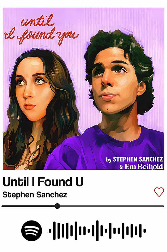 Until I Found You  Spotify Card